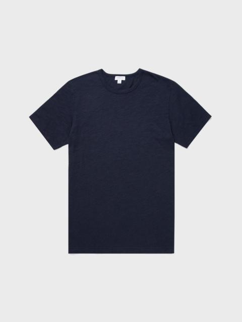 Sunspel Cotton Linen T‑shirt