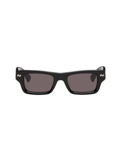 Bottega Veneta Black Dizzy Square Sunglasses