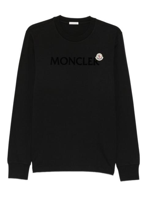 Moncler logo long-sleeve T-shirt