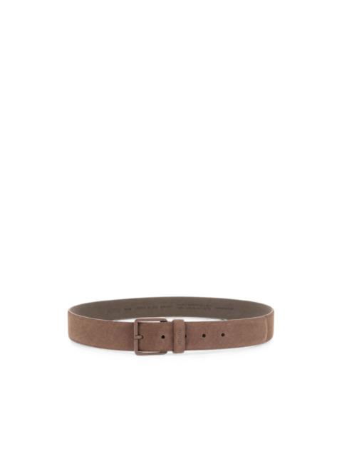 HUGO Gethin suede buckle belt