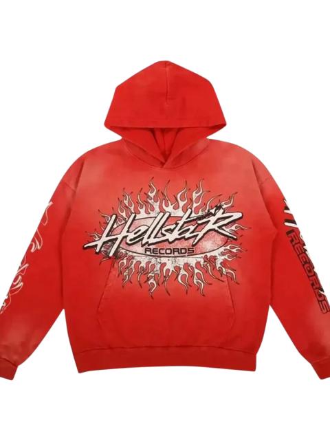 HELLSTAR HELLSTAR RECORDS HOODIE "Red" HSR164