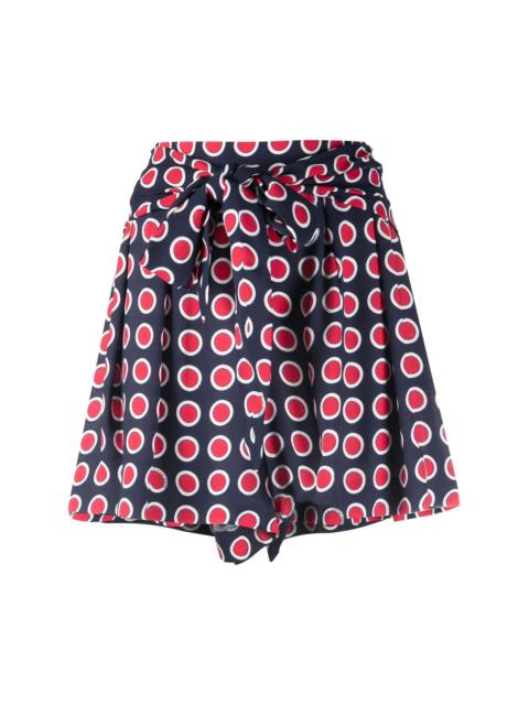 Moschino geometric tailored shorts