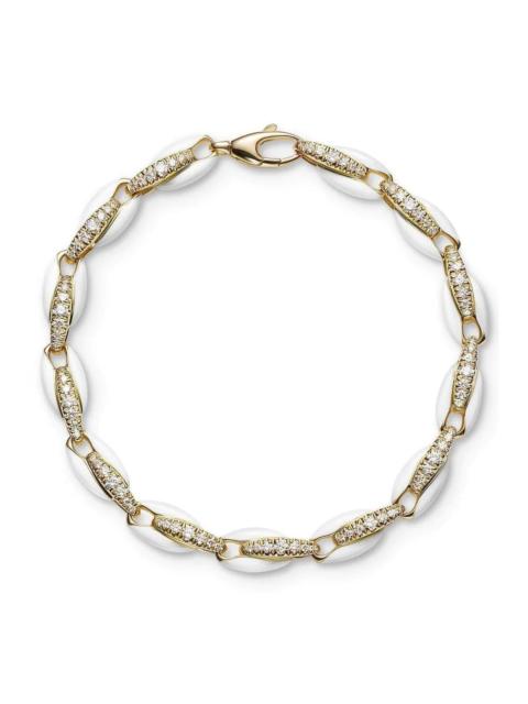 MELISSA KAYE White Ada Diamond Bracelet