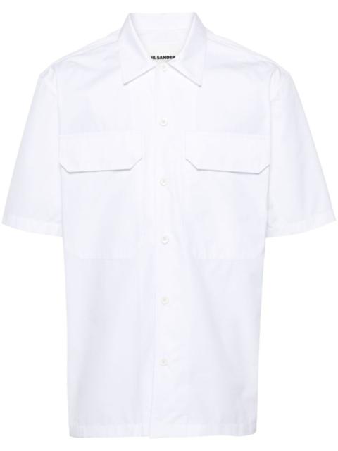 short-sleeve cotton shirt