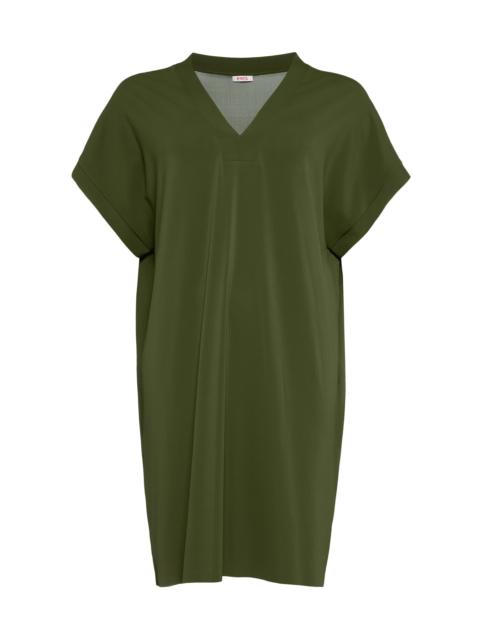 ERES Women's Tali V-Neck Minidress - Vert Mousse
