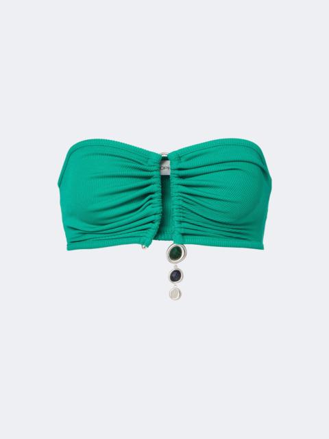CHRISTOPHER ESBER Embellished bandeau top