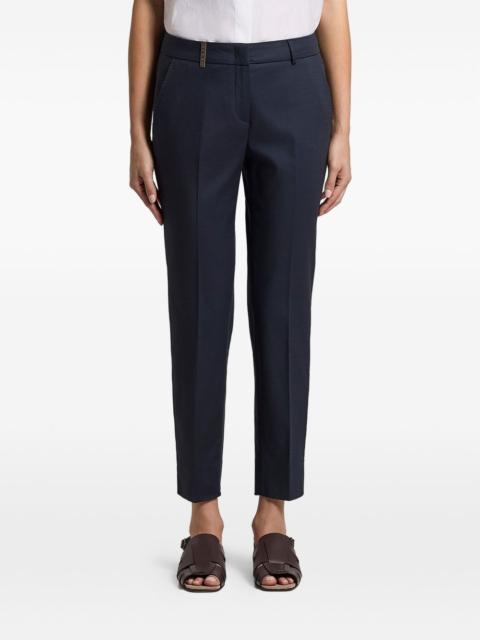 PESERICO cropped tailored trousers