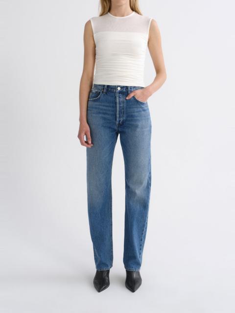 AGOLDE 90'S PINCH WAIST HIGH RISE STRAIGHT LONG (WEIGHTLESS) IN CIRCULATE