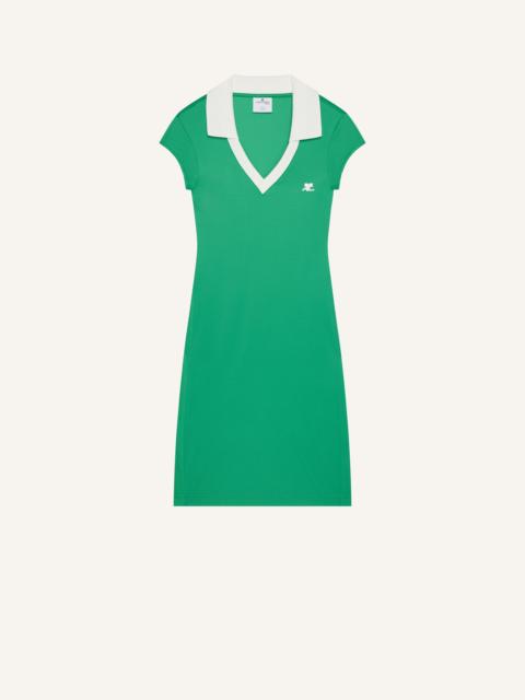 courrèges SPORTS POLO DRESS