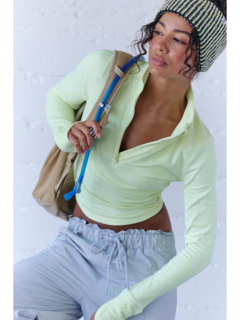 FREE PEOPLE Retro Rider Half-Zip Layer