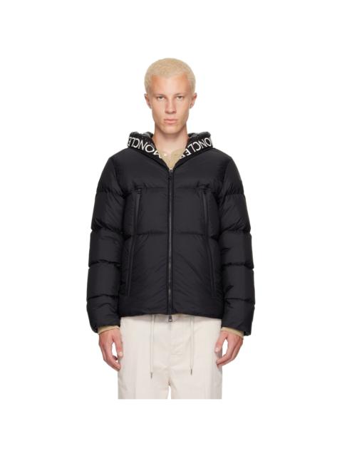 Moncler Black Montcla Hooded Short Down Jacket