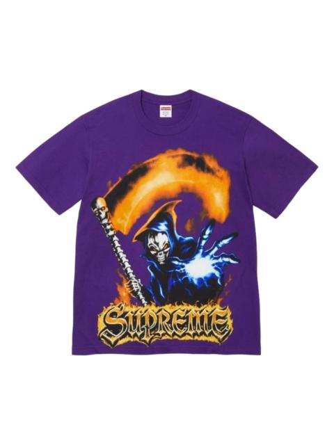 Supreme Supreme SS26 Grim Reaper T-Shirt 'Purple' SUP-SS26-159-PUR