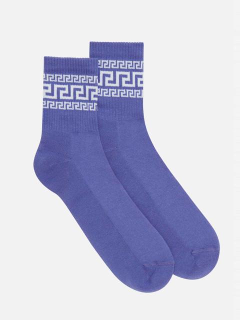 VERSACE Greca Socks