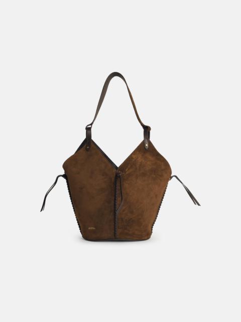Isabel Marant 'TAMPA' BRONZE SUEDE BAG