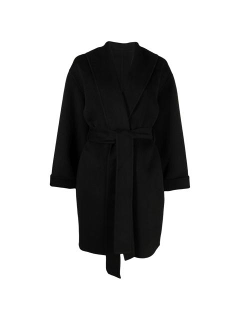 BY MALENE BIRGER shawl-lapels tie-waist coat