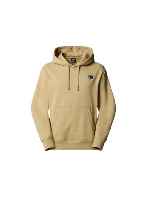 The North Face The North Face Mountain Logo Relaxed Hooded Hoodie Khaki Stone