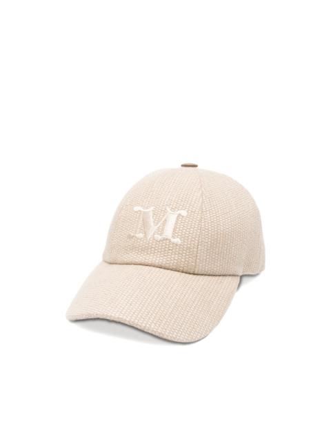 Max Mara initial embroidered cap