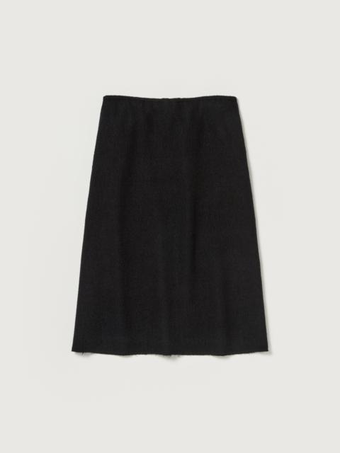 AURALEE FULLED WOOL SILK SKIRT
