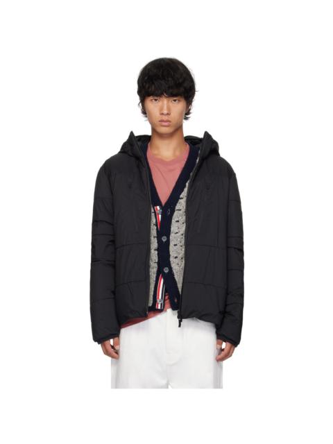 Moncler Black Hutte Down Jacket