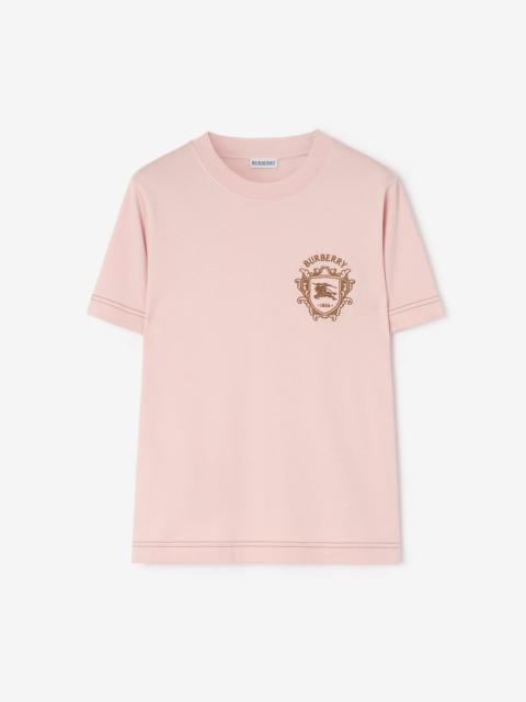 Burberry Knight Crest Cotton T-shirt