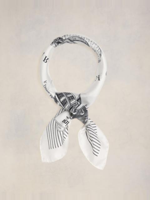 AMI Paris PLACE DES VICTOIRES SCARF