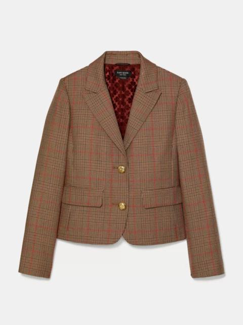 kate spade Plaid School Girl Blazer