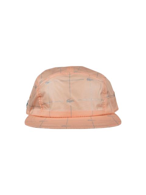 Supreme Supreme x Lacoste Reflective Grid Nylon Camp Cap 'Peach'