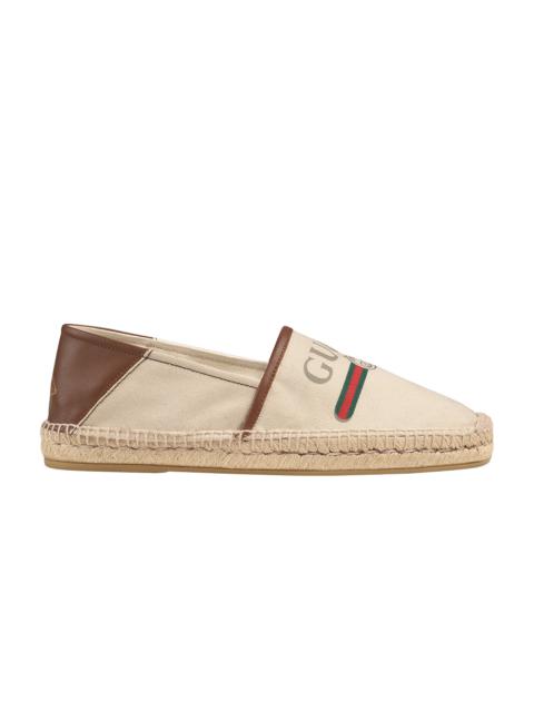 GUCCI Gucci Logo Espadrille 'Brown'