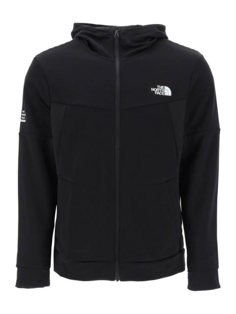 HOODED FLEECE SWEATSHIRT WITH