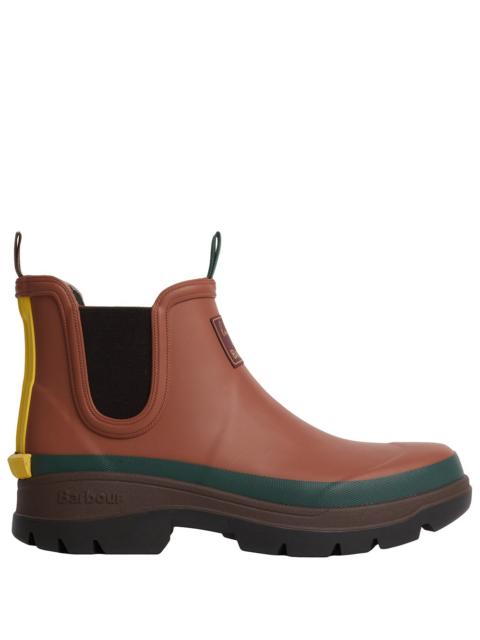 Barbour Barbour russet rubber Chelsea ankle boots