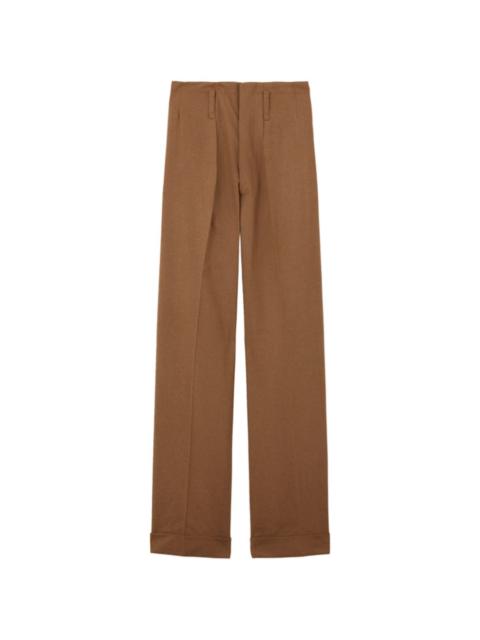 FORTELA Farrah pleated high-waisted trousers