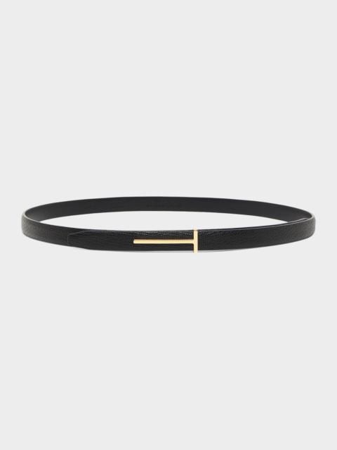 TOM FORD Supple Grain Leather Belt