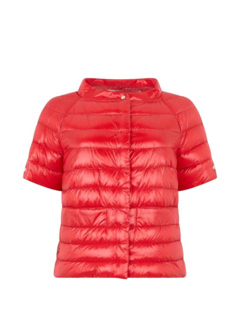 Herno short-sleeve puffer jacket