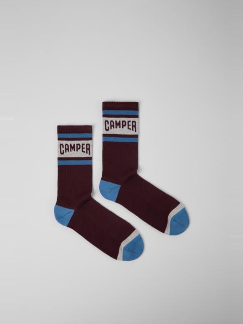 CAMPER Socks Earth-toned mid-length socks