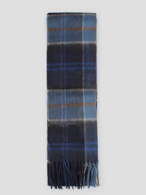 Barbour Wool cashmere tartan scarf