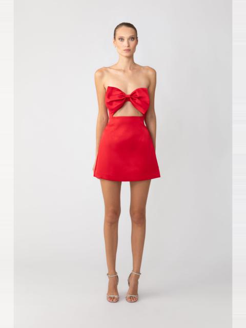 SAU LEE ELLA STRAPLESS MINI DRESS