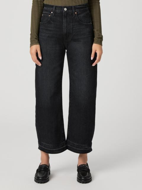 PAIGE Arellia Ankle Petite Barrel Leg Jean
