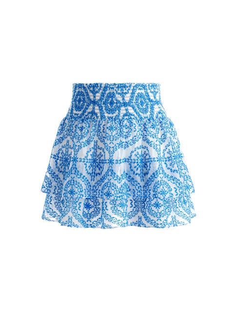 Alice + Olivia BETHIE RUFFLE MINI SKIRT