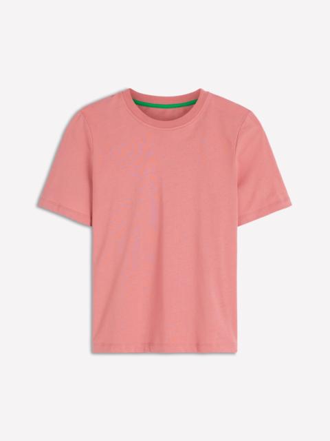 BODEN Ren Cotton Crew Neck T-shirt-Vintage Rose