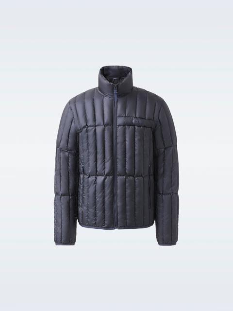 PHILIP Translucent ripstop light down jacket