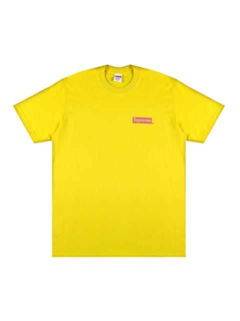 Supreme Supreme No More Shit Tee 'Lemon'
