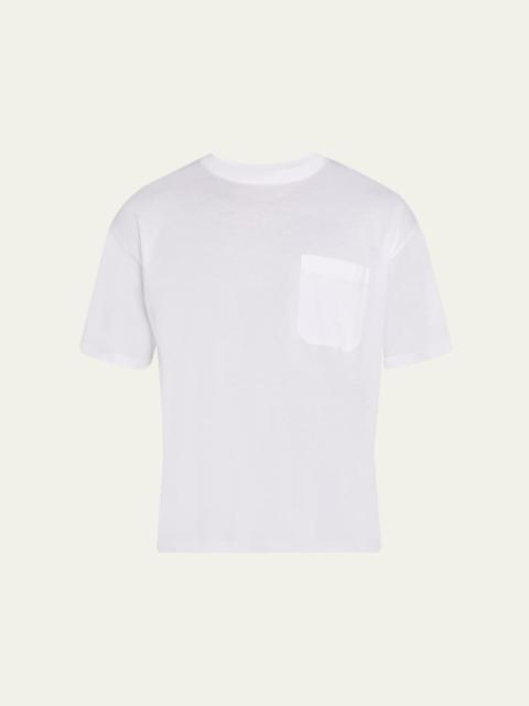 FRAME Men's Cotton Relaxed Pocket T-Shirt