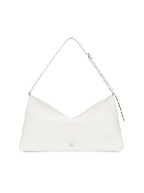 courrèges Women's Cuff Leather Shoulder Bag - Heritage White