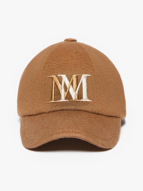 Max Mara BALOCCO Camel-hair baseball cap