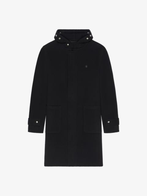 Givenchy COAT IN DOUBLE FACE WOOL AND CASHMERE