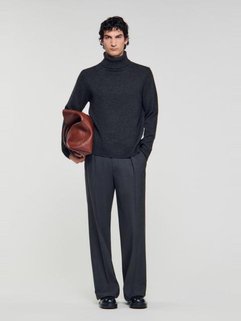WOOL AND CASHMERE TURTLENECK