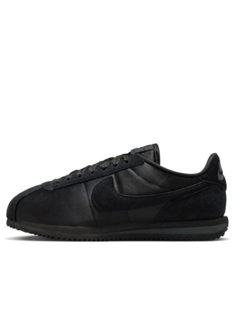 (WMNS) Nike Cortez Textile Satin 'Triple Black' FV5420-002