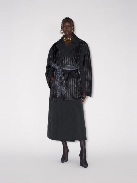 THE TROMPE L'ŒIL QUILTED COAT