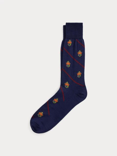 Polo Ralph Lauren Crest Wool-Blend Trouser Socks