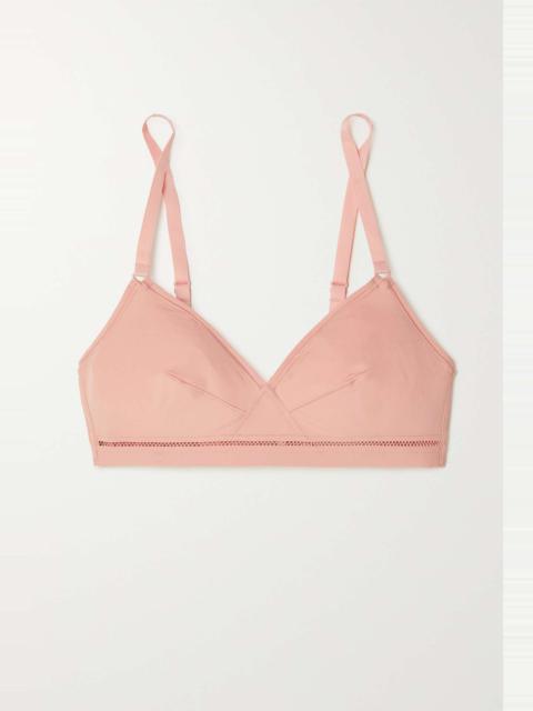ERES Lydia Soyeuse picot-trimmed stretch-jersey soft-cup triangle bra